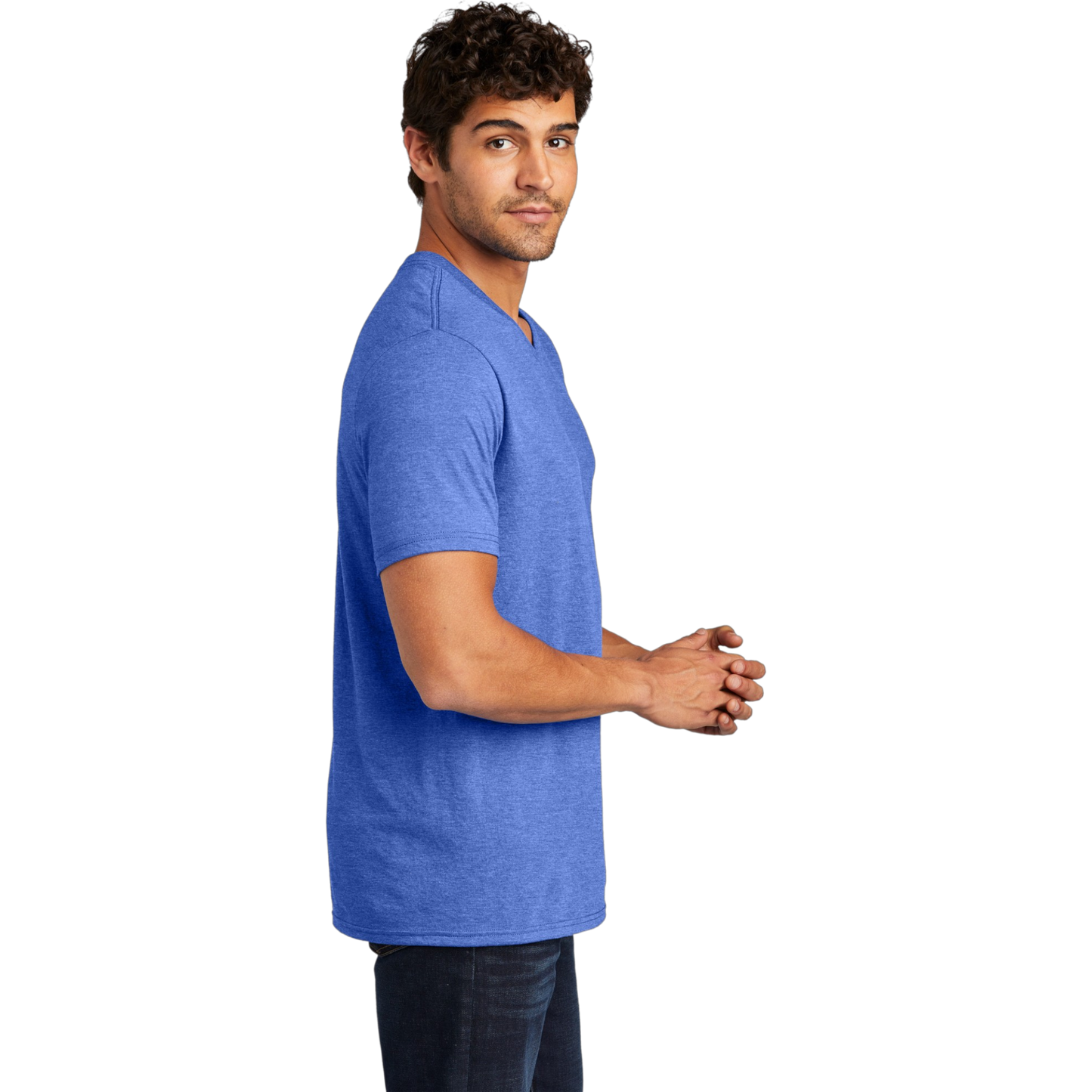 Don't Be Nudgy™ Men V-Neck Tee
