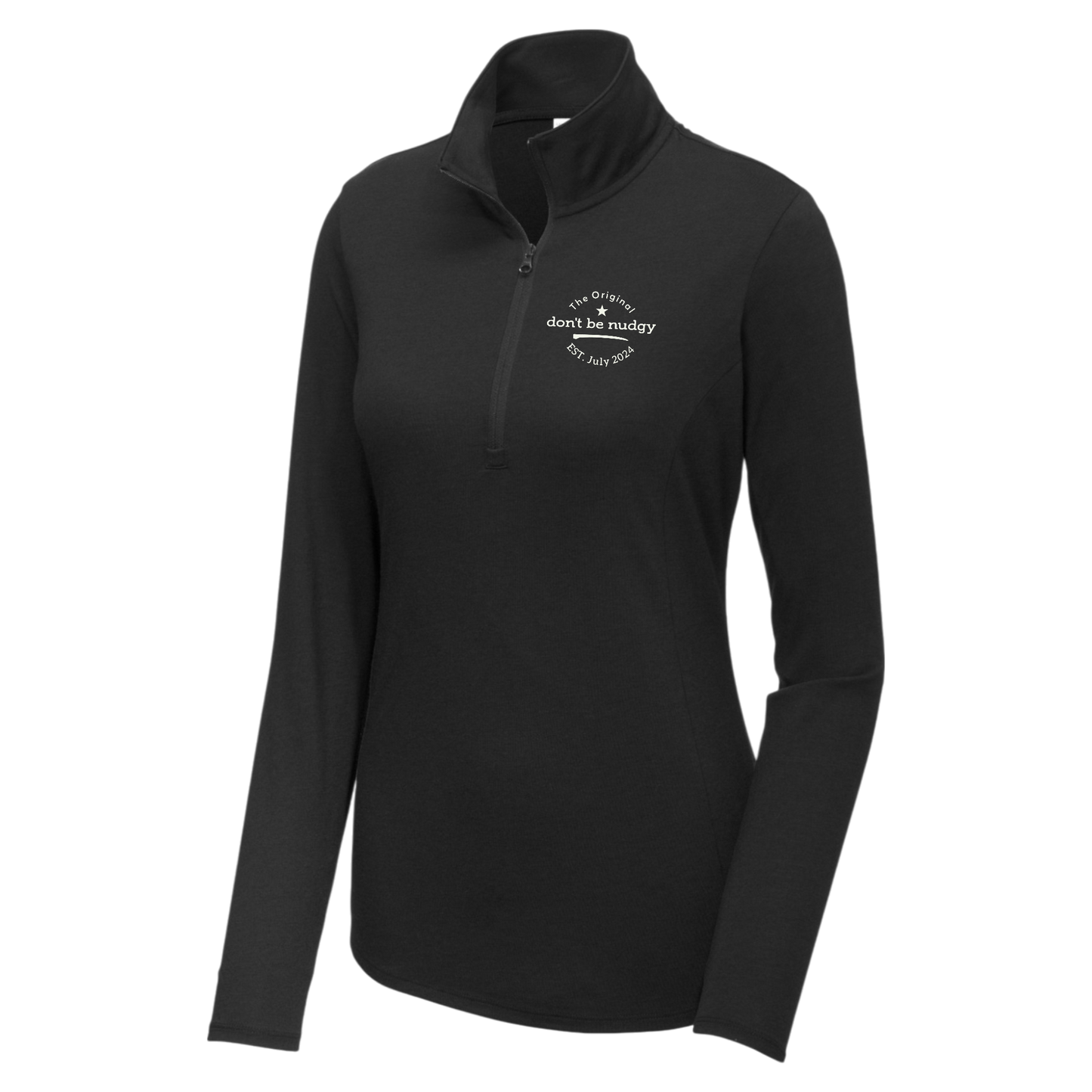 The Original Don't Be Nudgy™ Women Lightweight 1/4 Zip