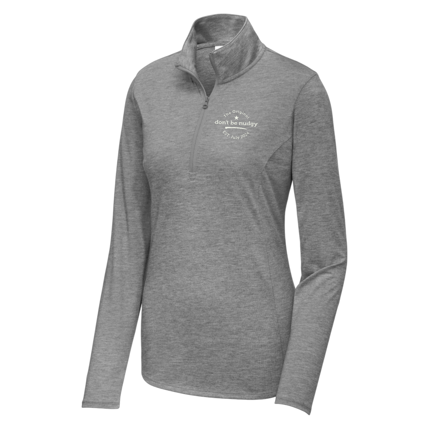 The Original Don't Be Nudgy™ Women Lightweight 1/4 Zip