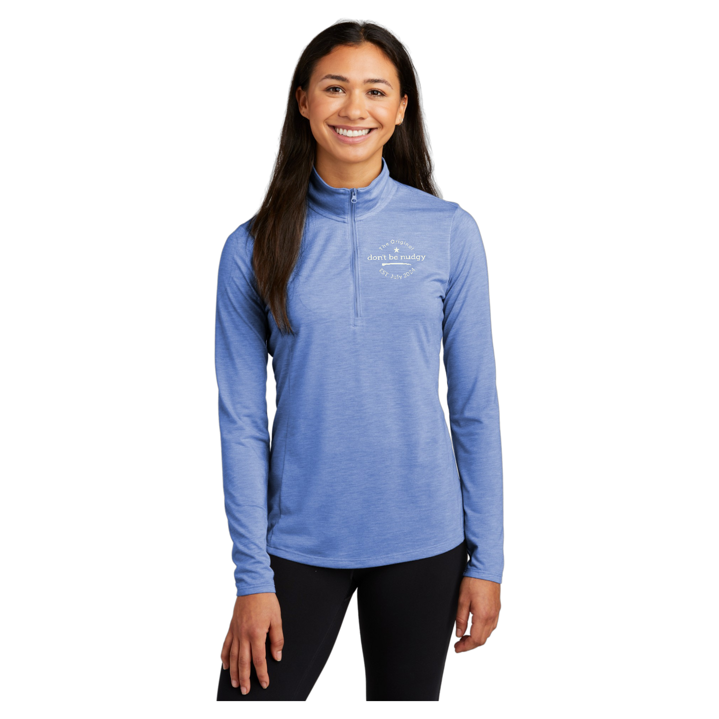 The Original Don't Be Nudgy™ Women Lightweight 1/4 Zip