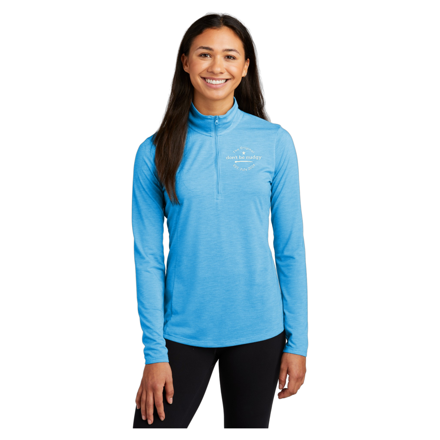 The Original Don't Be Nudgy™ Women Lightweight 1/4 Zip