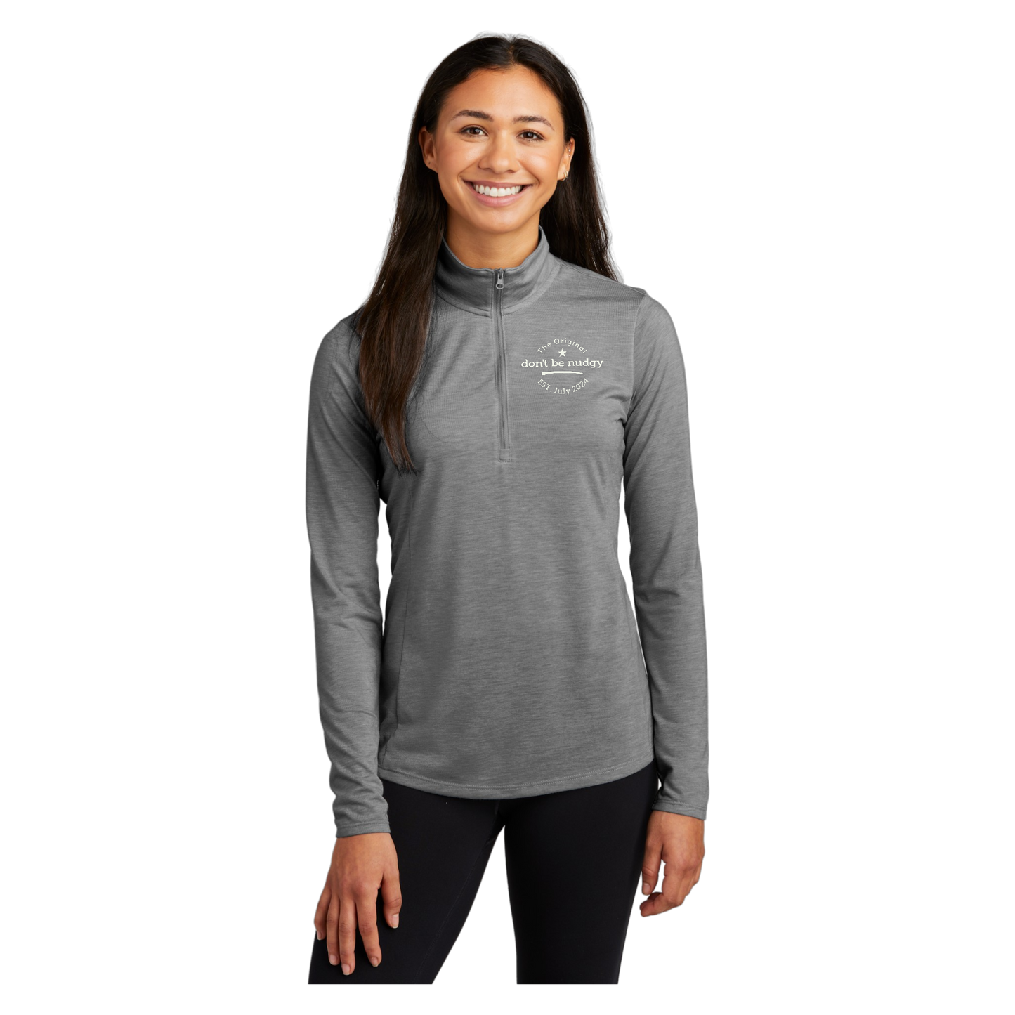 The Original Don't Be Nudgy™ Women Lightweight 1/4 Zip