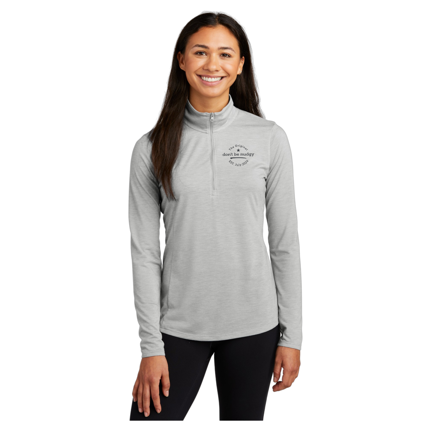 The Original Don't Be Nudgy™ Women Lightweight 1/4 Zip