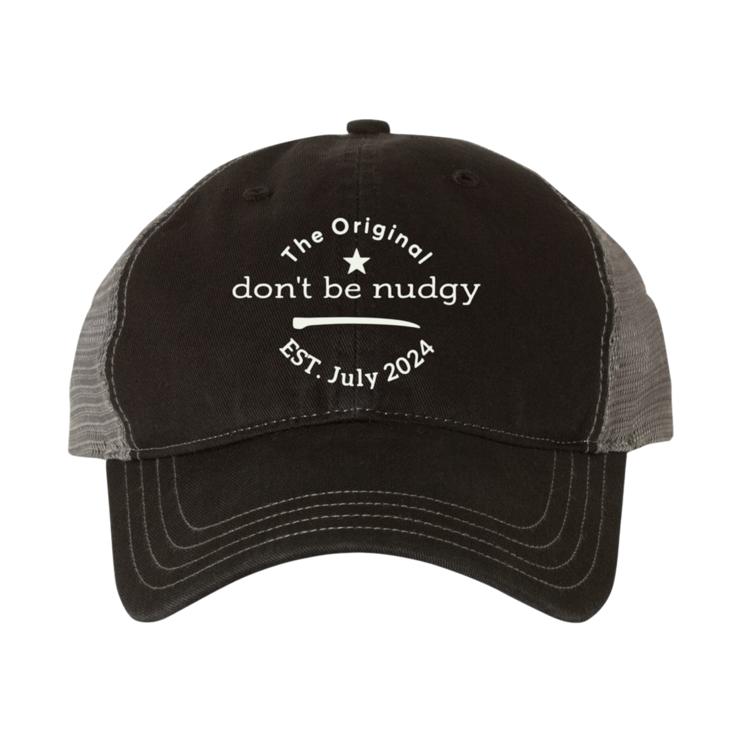 The Original Don't Be Nudgy™ Unisex Trucker Cap