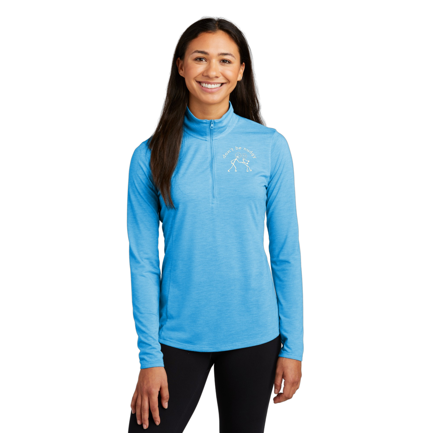 Don't Be Nudgy™ Women Lightweight 1/4 Zip
