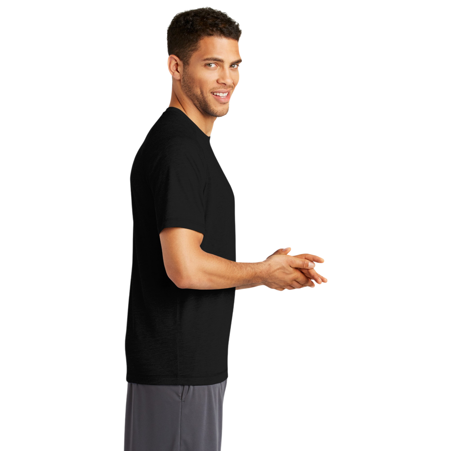 Don't Be Nudgy™ Men Crew Neck Tee