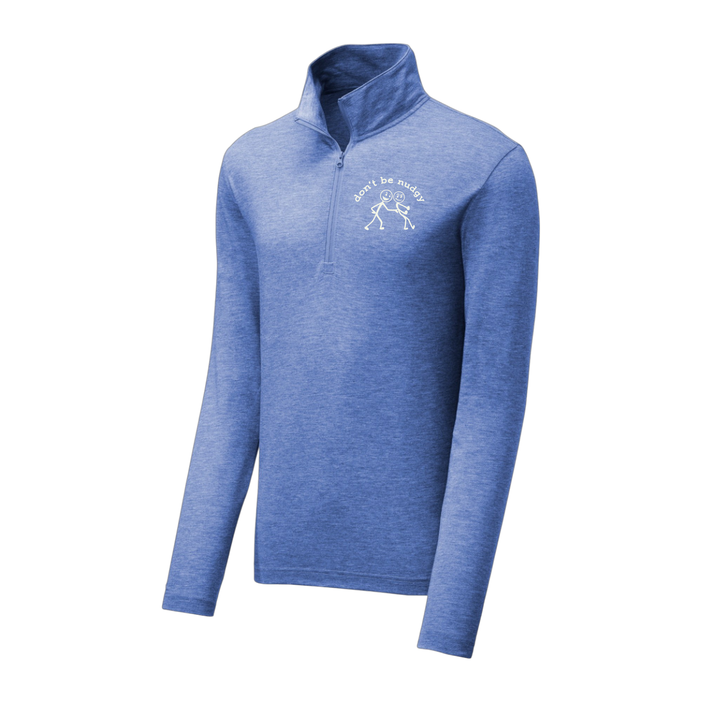 Don't Be Nudgy™ Men Lightweight 1/4 Zip