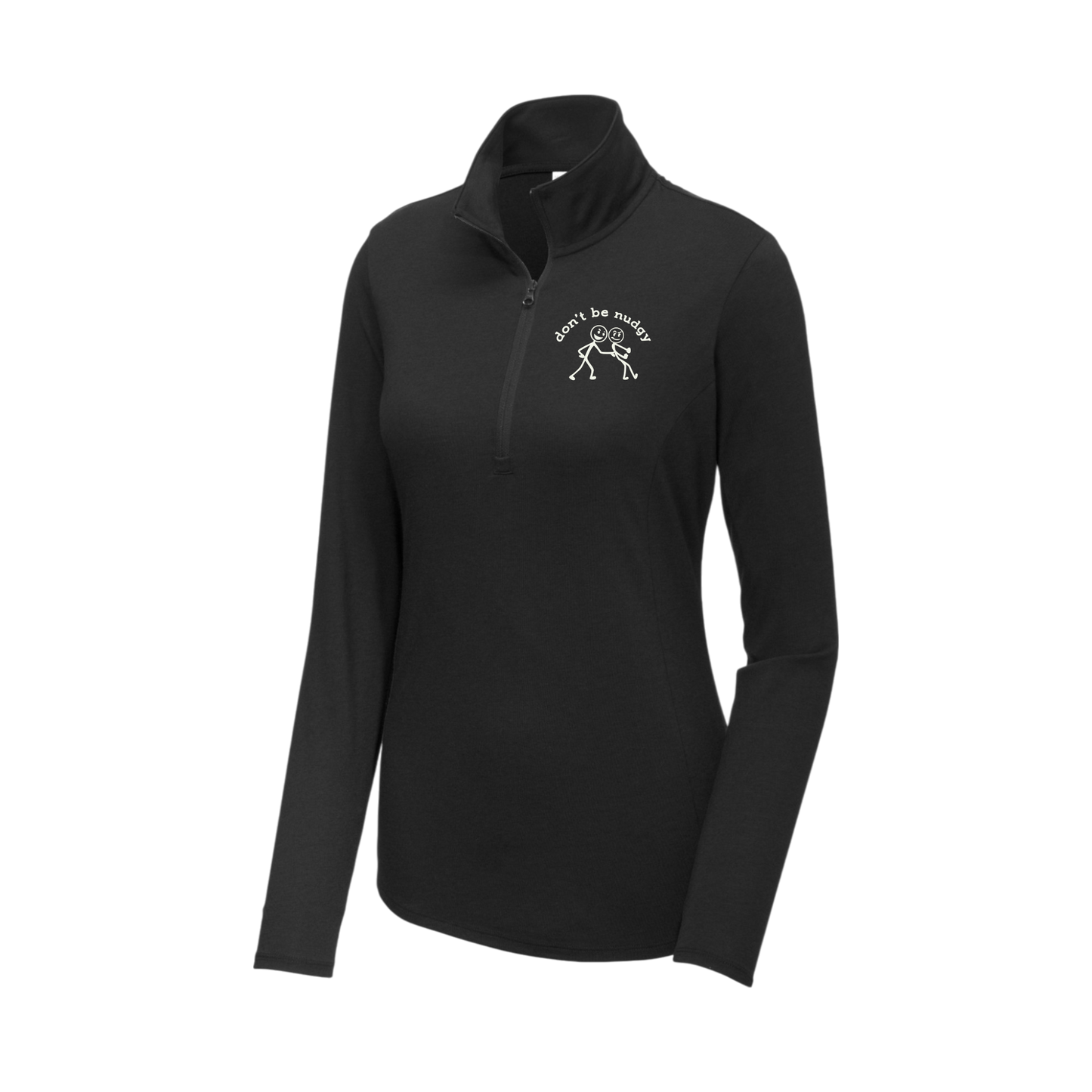Don't Be Nudgy™ Women Lightweight 1/4 Zip
